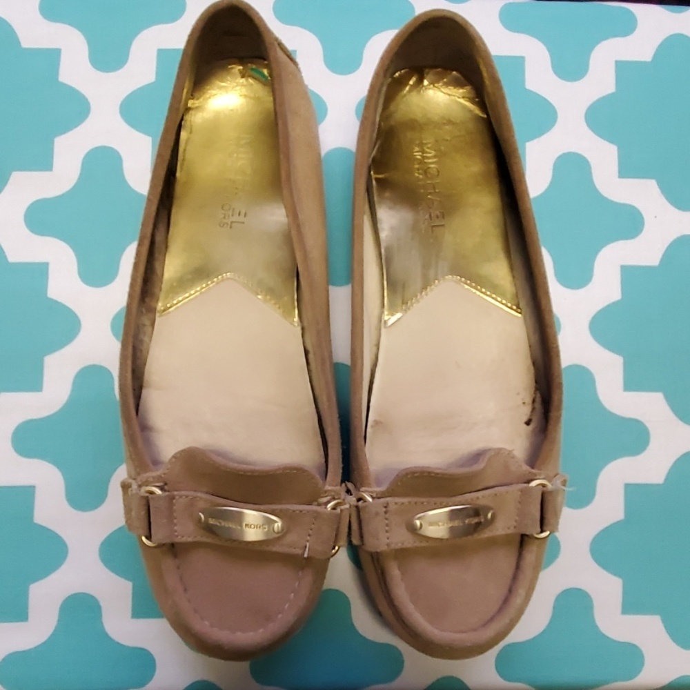Michael Kors leather loafers